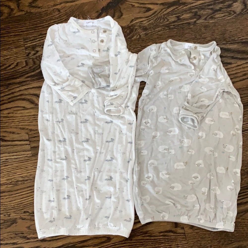 Angel Dear super soft sheep and fox nightgowns